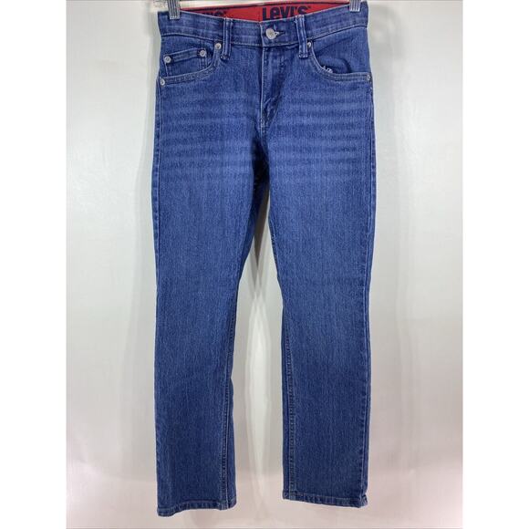 Levi's 511 Performance Adjustable Slim Blue Denim Jeans Boys Size 12 Reg 26x27 - Picture 5 of 7